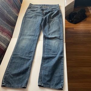 Levis 514 Dark Wash jeans. Size 32x36
